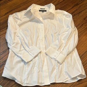 Jones New York Signature Cream Shirt